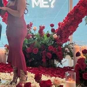 Ramona Formal High-Low Ruffled Mermaid Dress